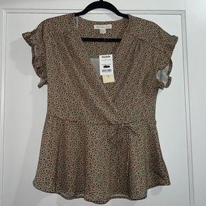 Flower Print Blouse/Top
